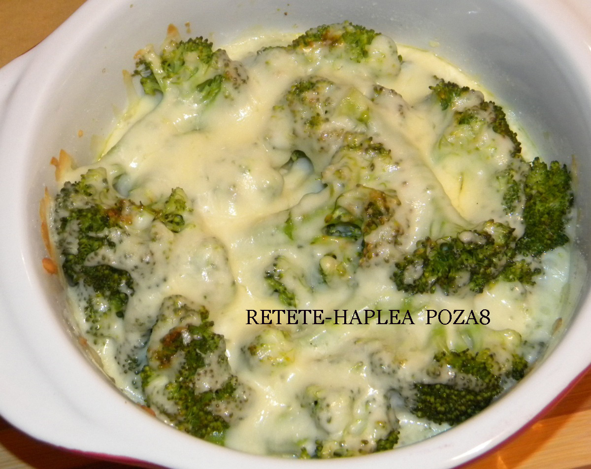 broccoli gratinat la cuptor 8